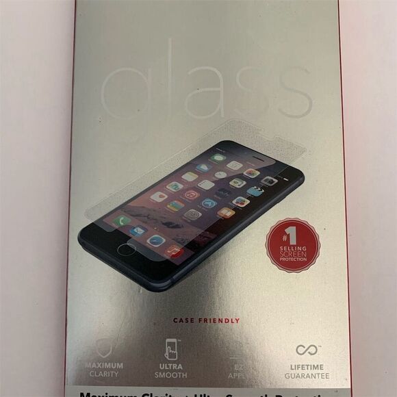 ZAGG InvisibleShield Glass Plus Screen Protector for iPhone 6 Plus - Clear - Picture 1 of 3